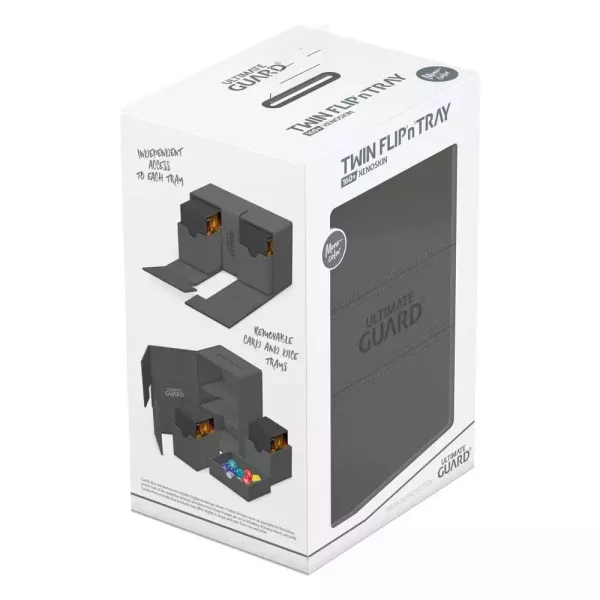 ultimate-guard-twin-flipntray-160-xenoskin-grey-1751486942-7 ultimate-guard-twin-flipntray-160-xenoskin-grey-1751486942-7
