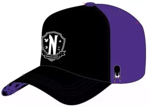 Cappello da baseball incurvato Wednesday Nevermore
